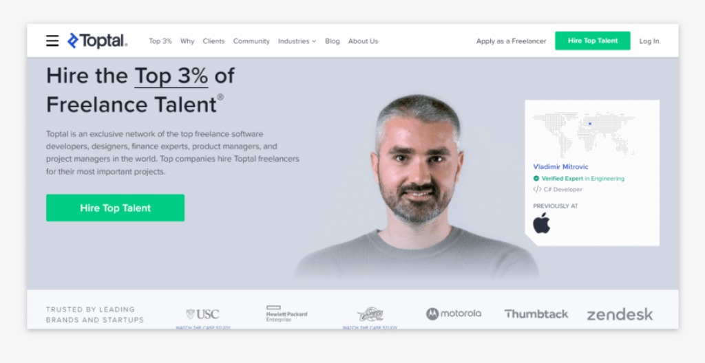 Toptal.